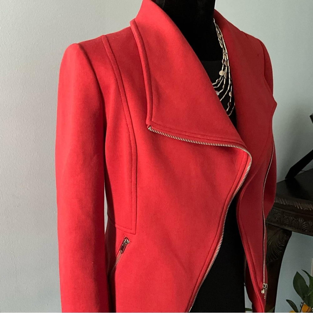 NWT Size 6 Nordstrom Jacket Gibsonlook Ginger Asymmetrical Fitted Moto Jacket